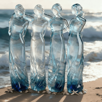 🔥LAST DAY 49% OFF🌊Sisters by My Side, Celebrates Friendships Three Sisters Sculpture