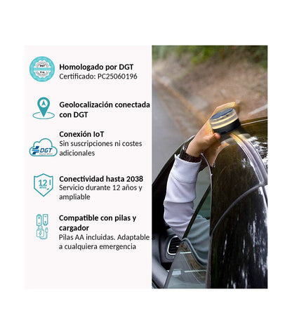 ✨Black Friday Oferta✨Baliza V16 |Luz Emergencia CocheHomologado DGT