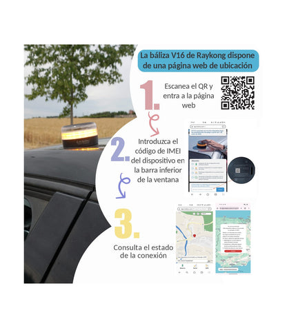 ✨Black Friday Oferta✨Baliza V16 |Luz Emergencia CocheHomologado DGT